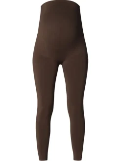 Umstandsleggings Cara in Coffee Bean