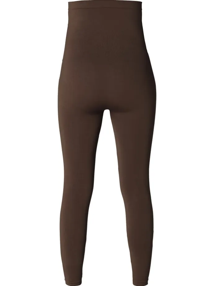 Umstandsleggings Cara in Coffee Bean