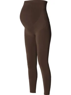 Umstandsleggings Cara in Coffee Bean