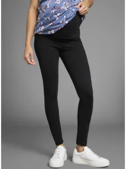 Umstandsleggings in schwarz