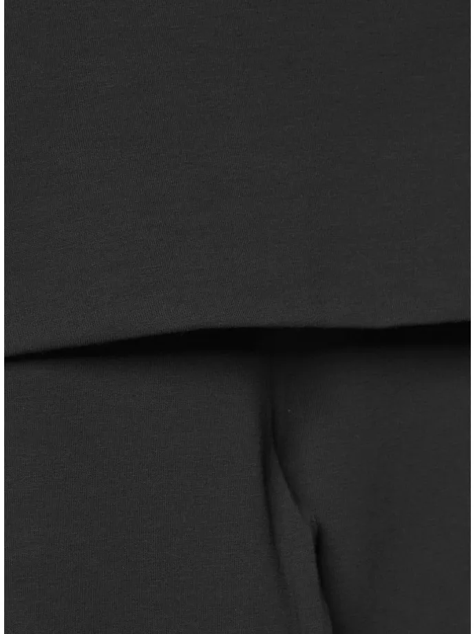 Umstandsleggings in schwarz