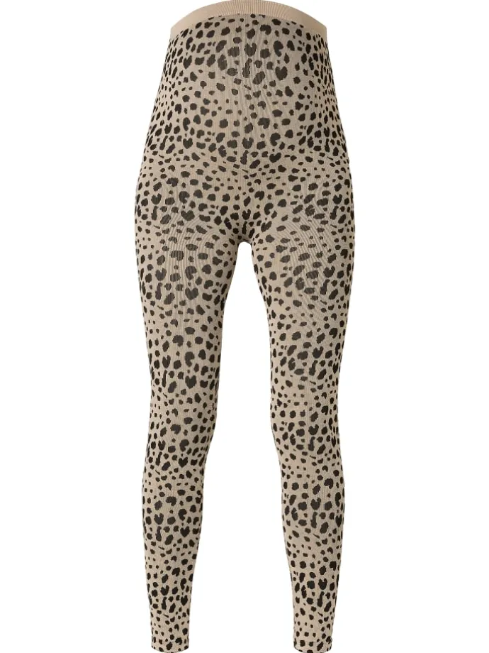 Umstandsleggings Odder in Minimal Leopard