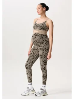 Umstandsleggings Odder in Minimal Leopard