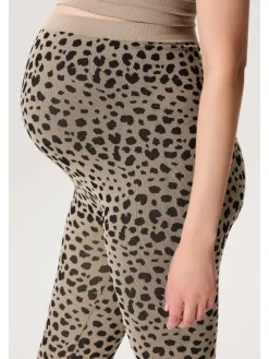 Umstandsleggings Odder in Minimal Leopard