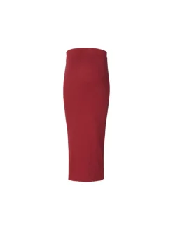 Umstandsrock Over The Belly in Tibetan Red