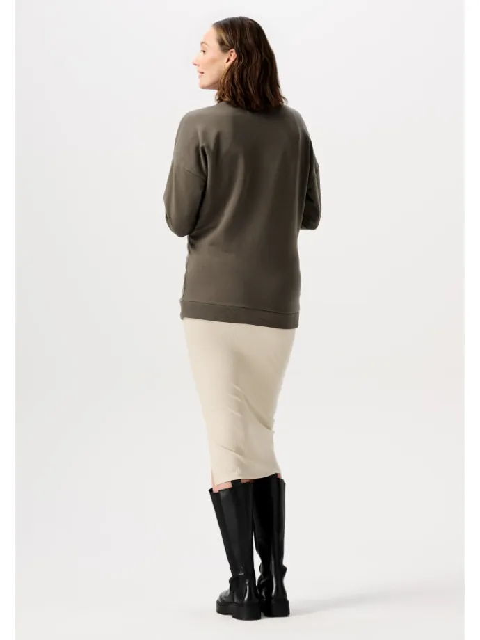 Umstandsrock Vija in Light Sand