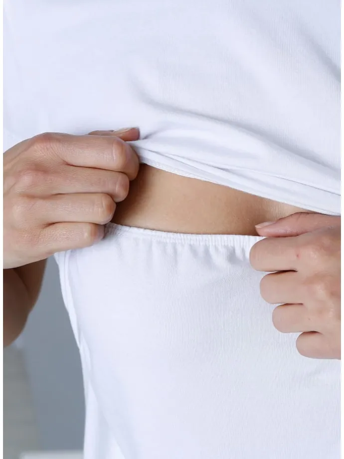 Umstandsshirt in schwarz/weiß