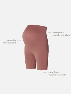 Umstandsshorts Biker Shorts Nais in Burlwood