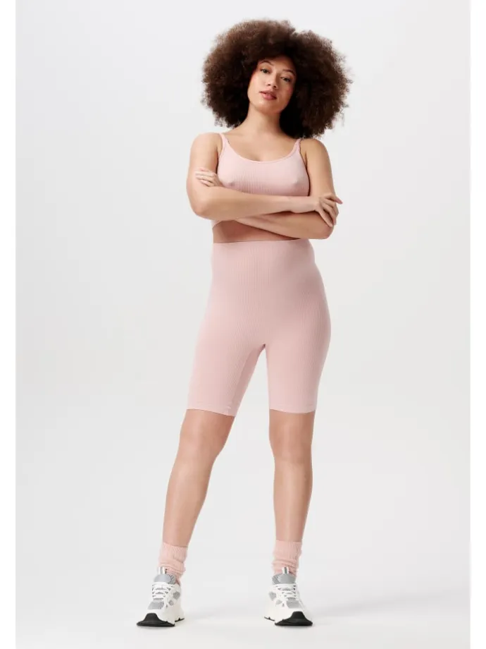 Umstandsshorts Biker Shorts Nais in Pale Mauve
