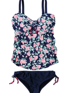 Umstandstankini "CAMERON" D/E- Cup Rosendruck