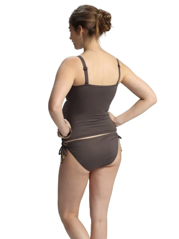 Umstandstankini "CAMERON" in Nougat