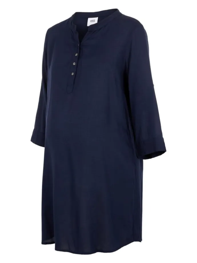 Umstandstunika Shirt in Navy