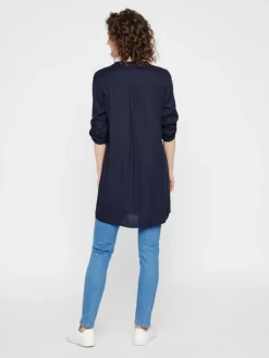 Umstandstunika Shirt in Navy