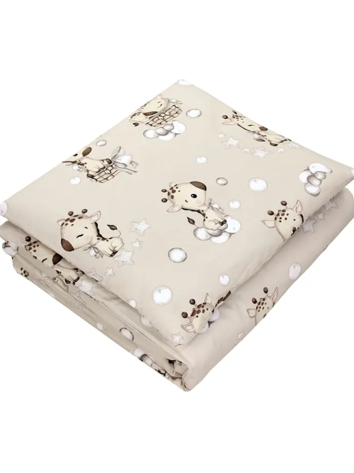 Unisex Baby Wiegenset 4-teilig in beige Modell 1