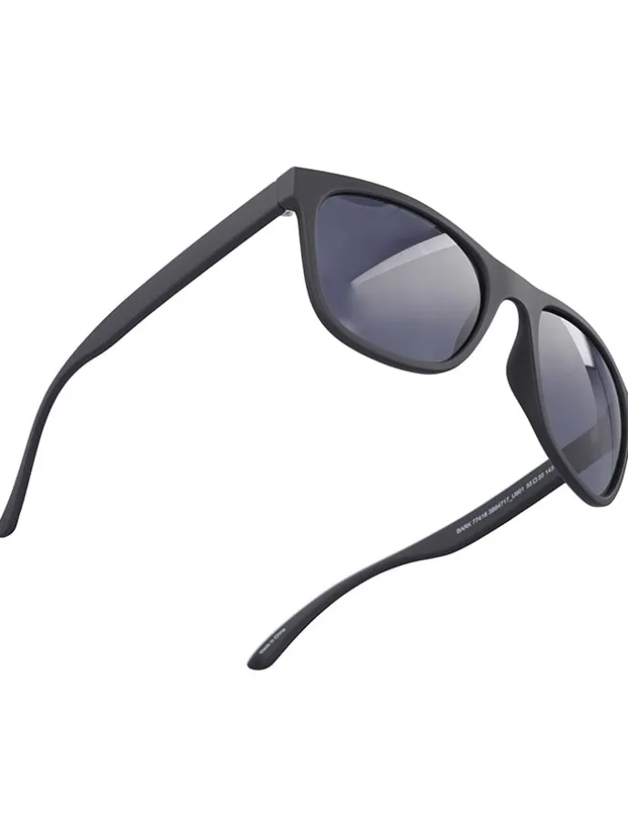 Unisex-Sonnenbrille "Bark" in Schwarz