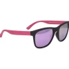 Unisex-Sonnenbrille "Bark" in Pink/ Schwarz