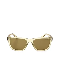 Unisex-Sonnenbrille in Gelb/ Khaki