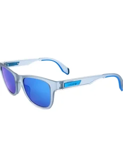 Unisex-Sonnenbrille in Hellblau/ Blau