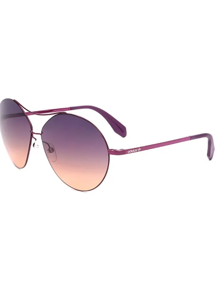 Unisex-Sonnenbrille in Lila/ Orange