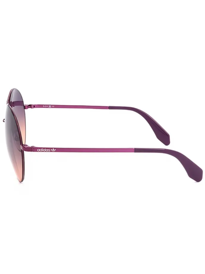 Unisex-Sonnenbrille in Lila/ Orange