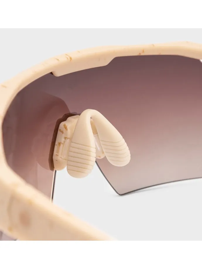 Unisex-Sportbrille "K4 SRX" in Beige/ Braun