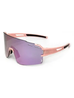 Unisex-Sportbrille "Suncruise" in Rosa/ Lila