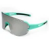 Unisex-Sportbrille "Sunglow" in Mint/ Grau