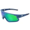 Unisex-Sportbrille "Sunrise" in Blau/ Grün