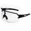 Unisex-Sportbrille "Sunspot" in Schwarz/ Transparent