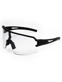 Unisex-Sportbrille "Sunspot" in Schwarz/ Transparent