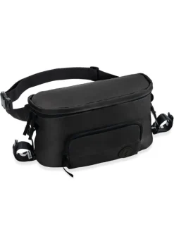 Universal Kinderwagen Organizer und Bauchtasche in schwarz