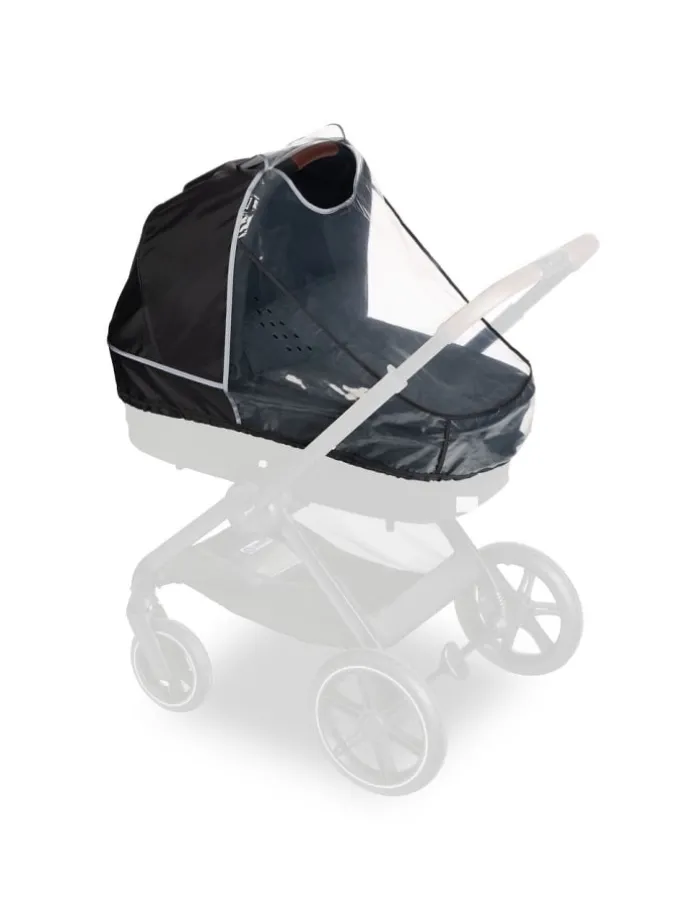Universal Regenschutz für Kinderwagen Ba in schwarz,grau