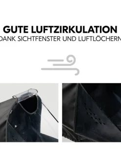 Universal Regenschutz für Kinderwagen Ba in schwarz,grau