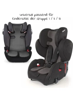Universal Sommer Sitzauflage für Kinderwagen, in grau,schwarz