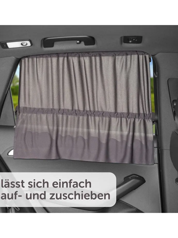 Universal Sonnenschutz Slide & Shade mit in grau
