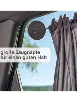 Universal Sonnenschutz Slide & Shade mit in grau