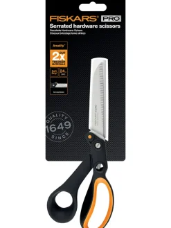 Universalschere "Amplify" in Schwarz/ Orange - (L)24 cm