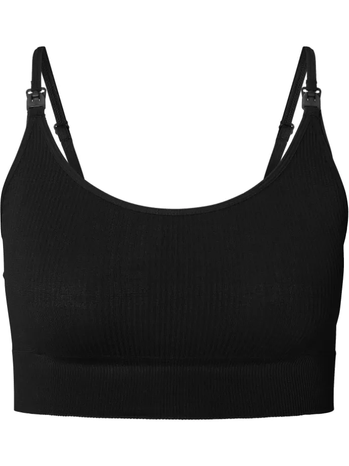 Unwattierte Still-Bh Mira in Black