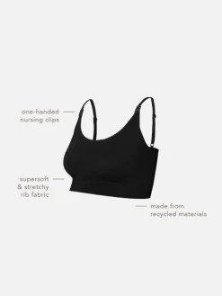 Unwattierte Still-Bh Mira in Black