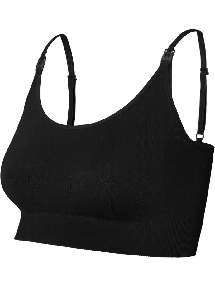 Unwattierte Still-Bh Mira in Black