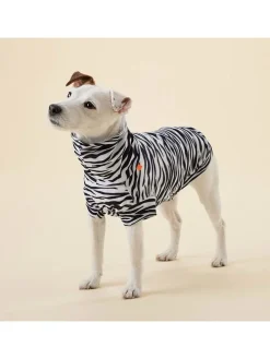 UV&Bug-Hundeshirt in Schwarz-Weiß