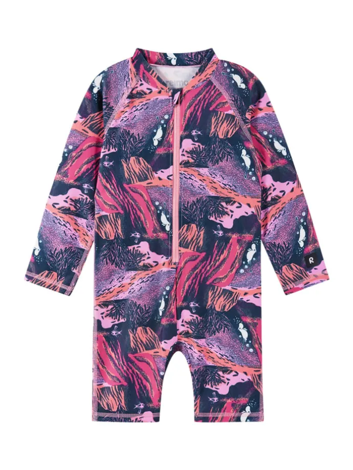 UV-Overall " Moomin Sandig " in Rose pink
