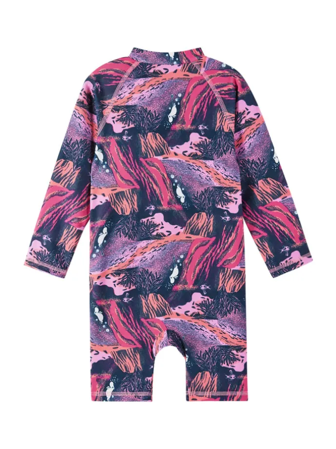 UV-Overall " Moomin Sandig " in Rose pink