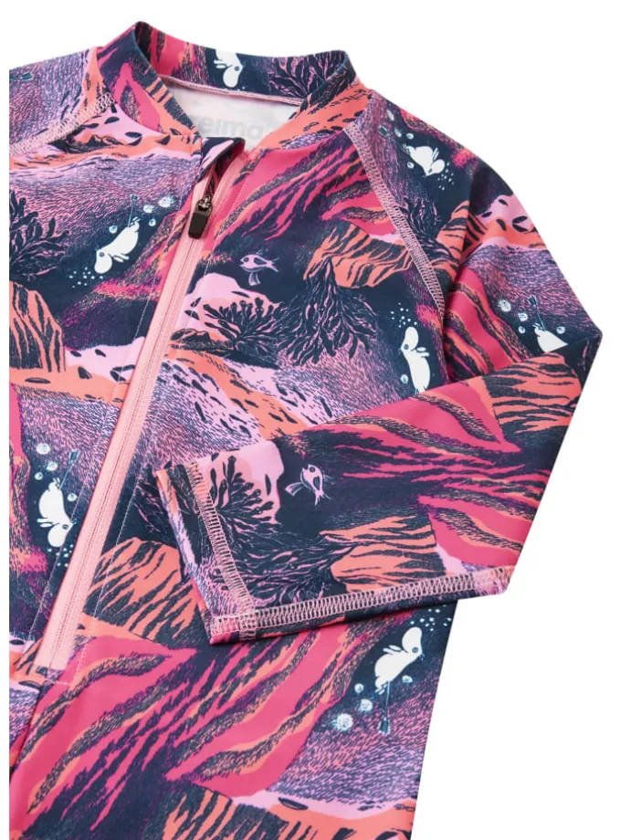 UV-Overall " Moomin Sandig " in Rose pink