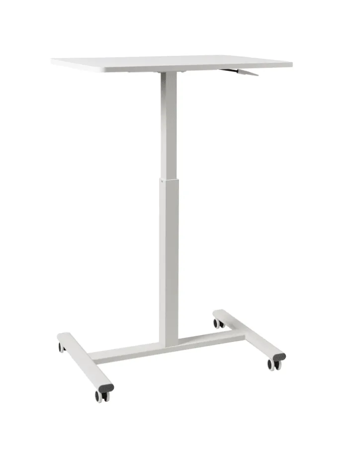 Verstellbarer Laptopständer ACADEMIA in Weiß - (W) 65 x (H) 73 x (L) 48 cm
