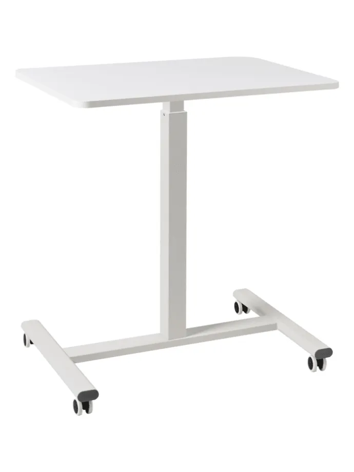 Verstellbarer Laptopständer ACADEMIA in Weiß - (W) 65 x (H) 73 x (L) 48 cm