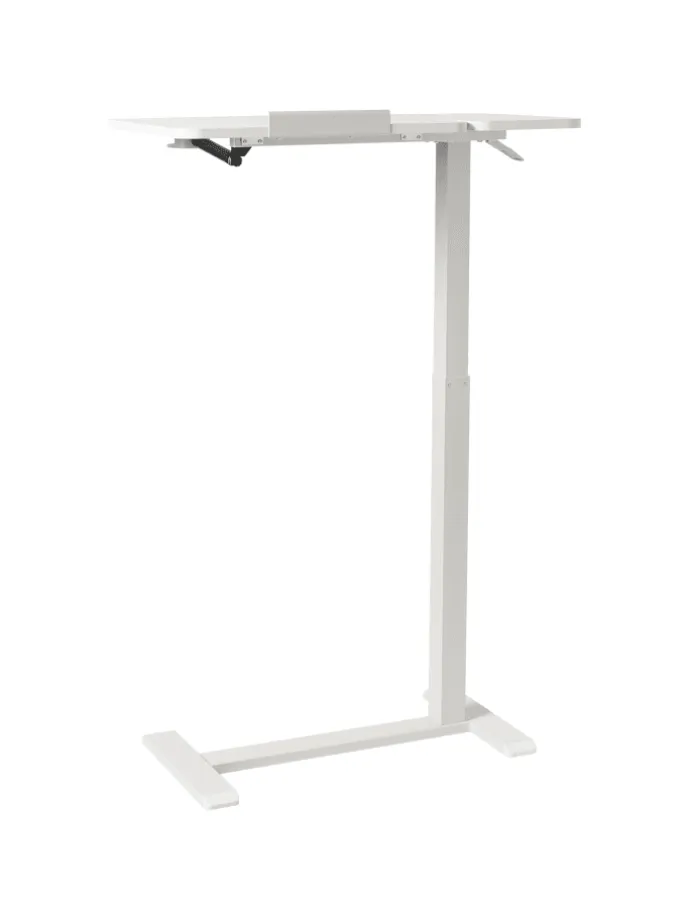 Verstellbarer Laptopständer SCHOLA in Weiß - (W) 70 x (H) 76 x (L) 40 cm