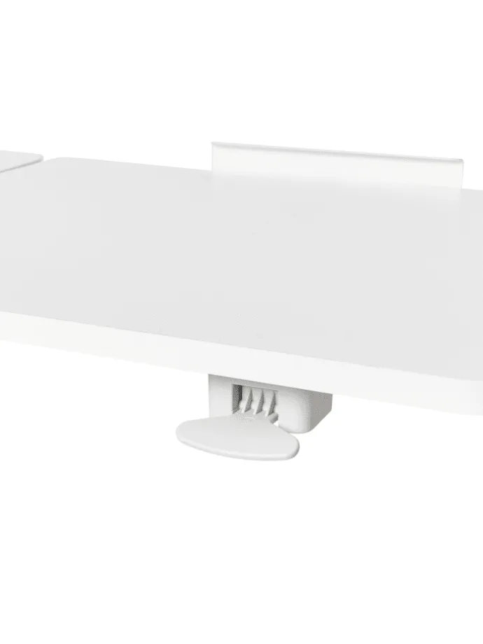 Verstellbarer Laptopständer SCHOLA in Weiß - (W) 70 x (H) 76 x (L) 40 cm
