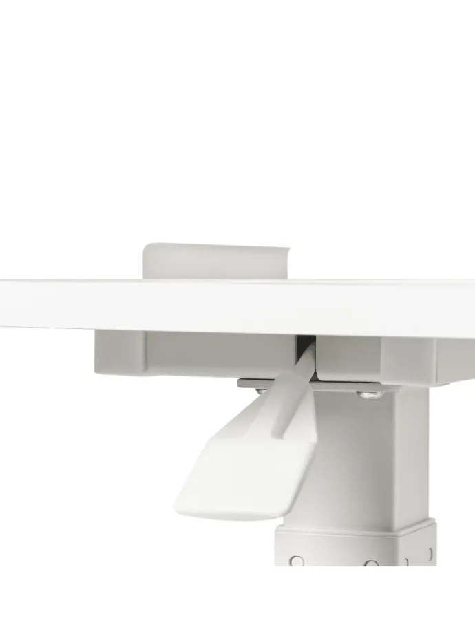 Verstellbarer Laptopständer SCHOLA in Weiß - (W) 70 x (H) 76 x (L) 40 cm