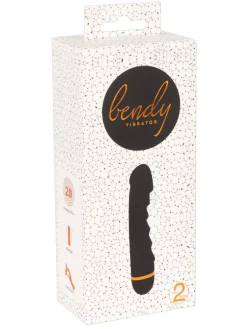Vibrator Bendy Ripple Vibrator in schwarz